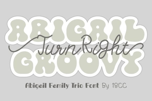 Abigail Groovy: The Playful Display Font for Modern Marketing