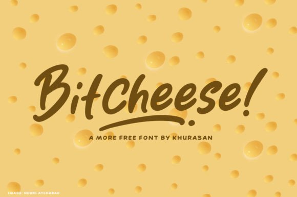 Bitcheese: A Modern Display Font for Creative Makers