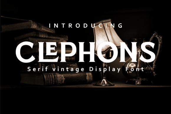 Clephons: A Serif Display Font for Refined Web Design