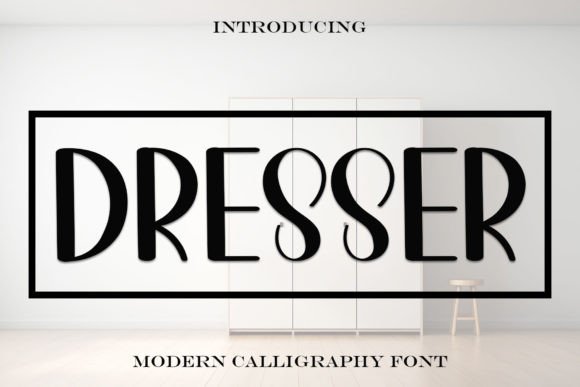 Dresser Font: A Stylish Handwritten Typeface for Brands