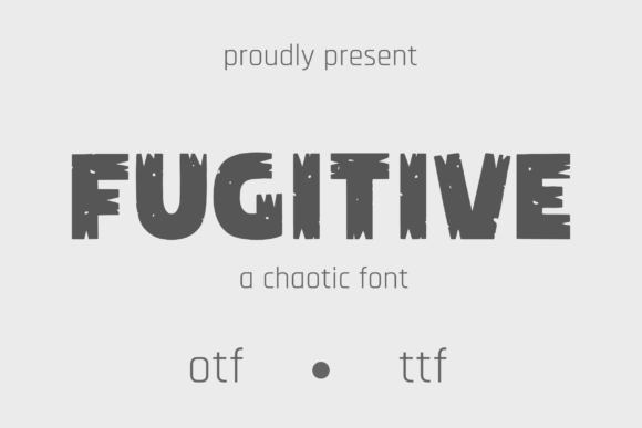 Fugitive Grunge Font: A Rugged Typeface for Brands