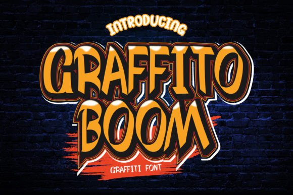 Graffito Boom: A Display Font for Standout Headlines and Branding
