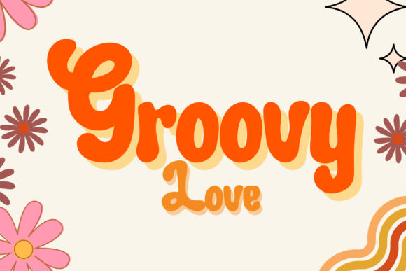 Groovy Love: A Retro Font for Vintage Branding Projects