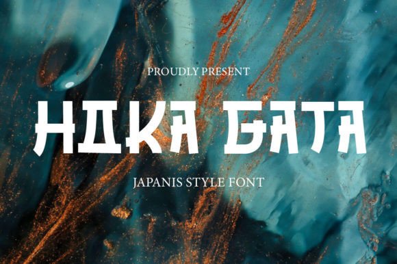 Hoka Gata: A Japanese Display Font for Memorable Branding