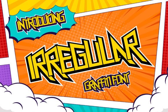 Irregular Font for Bold Digital Branding
