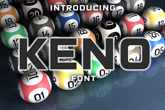 Keno: The Bold Sans Serif Font for Distinctive Branding