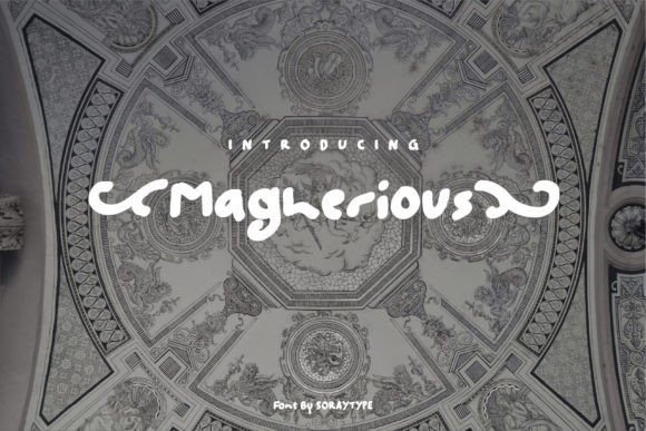 Magherious: The Handmade Marker Font for Bold Campaigns