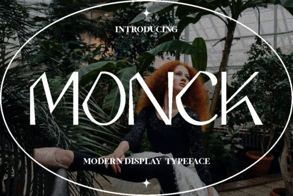 Monck: A Modern Display Font for Dancing Editorial Headlines