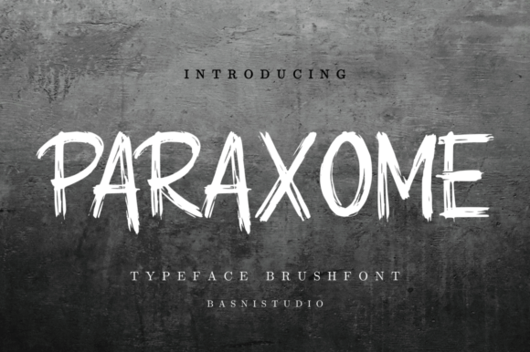 Paraxome Brush Font for Branding That Feels Human and Polished