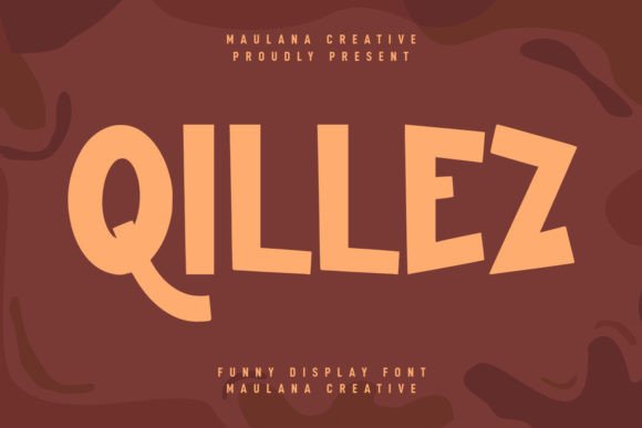 Qillez Font: A Cute and Quirky Display Font for Joyful Branding