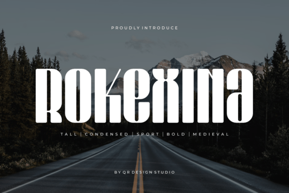 Rokexina Display Font for Bold, Authentic Branding
