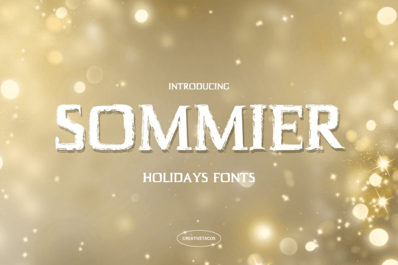 Sommier Brush Font for Playful Brand Identity