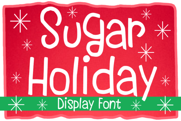 Sugar Holiday: A Fun Skinny Font for Editorial Projects