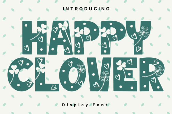 The Happy Clover Font for Branding and Creative Projects