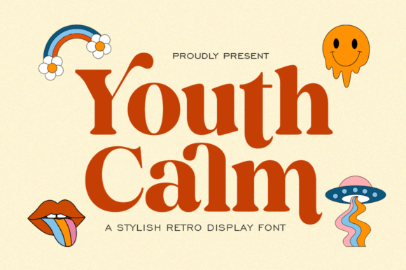 Youth Calm Display Font for Laid-Back Web Design